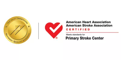 Primary Stroke Center Designation logo.
