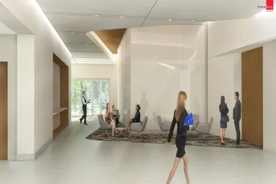 An area at The Taneja Center where social events happen