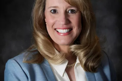 A headshot of Kelly Rogers