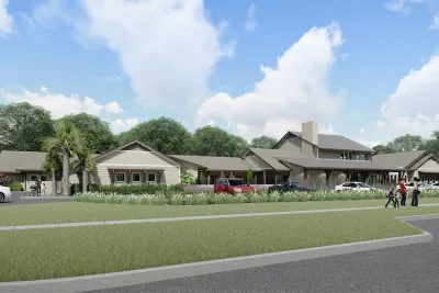 A panoramic picture of West Lake Learning Center