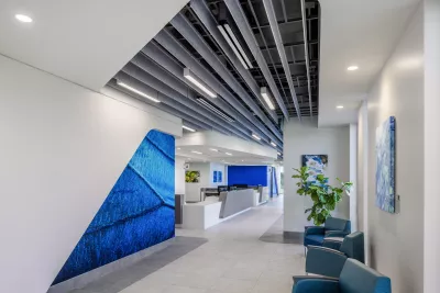 AdventHealth Care Pavilion Central Pasco front hallway.