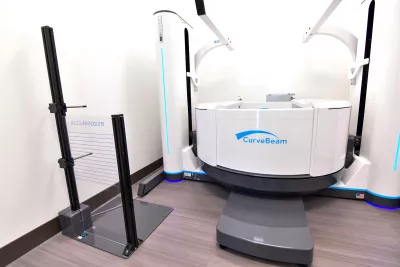 AdventHealth Training Center Curve Beam Low Dose CT Machine