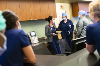 Group of Physicians Talking 