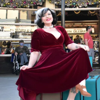 Meagan posing for a photo