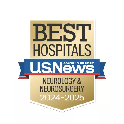 AdventHealth Orlando is recognized by U.S. News & World Report as the highest-ranked neurology and neurosurgery care in Central Florida.