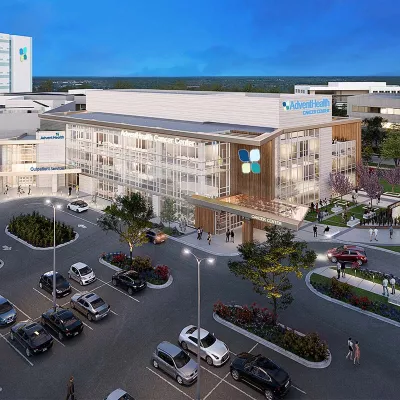 AdventHealth Shawnee Mission Cancer Institute Rendering