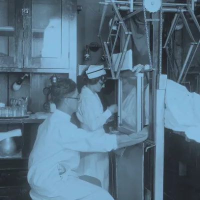 Nurses operating new medical devices