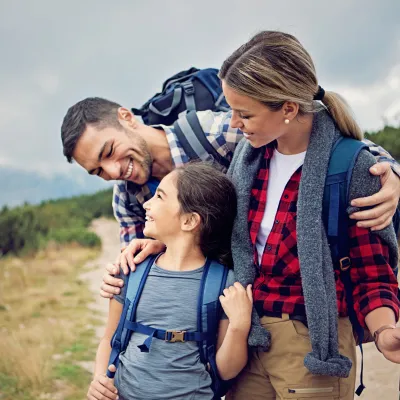 Family in the Mountains