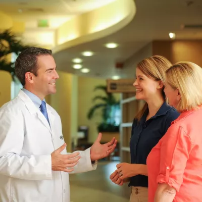 Doctor in hallway at AdventHealth Orlando