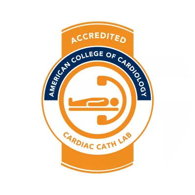 AdventHealth is an accredited organization for Cardiac Cath Lab by The American College of Cardiology