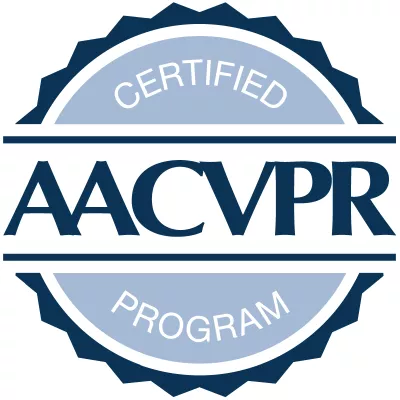 AACVPR certification logo