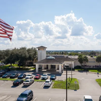 Aerial view of AdventHealth Lake Placid.