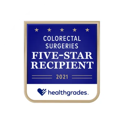AdventHealth is a five-star recipient of colorectal surgeries