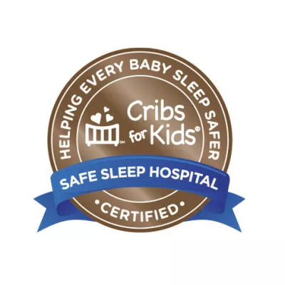 bronze safe sleep certification badge