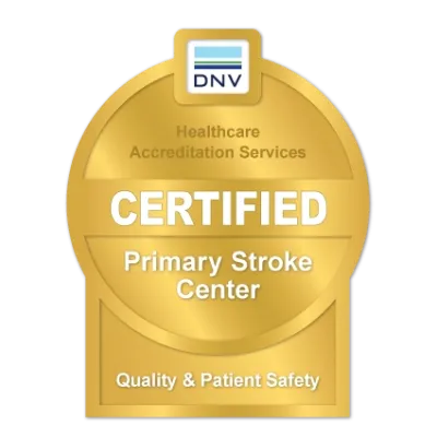 DNV Certified Primary Stroke Center logo
