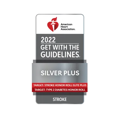 get with the guidelines silver plus award seal