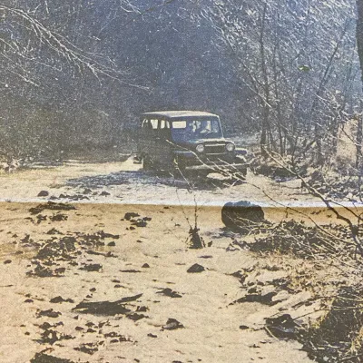 Rough road conditions