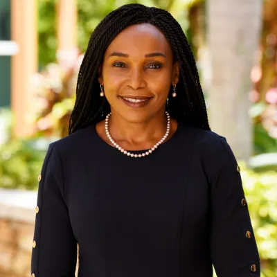 Headshot of Laura Mbionwu, PharmD