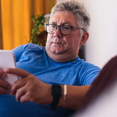 searching on the phone