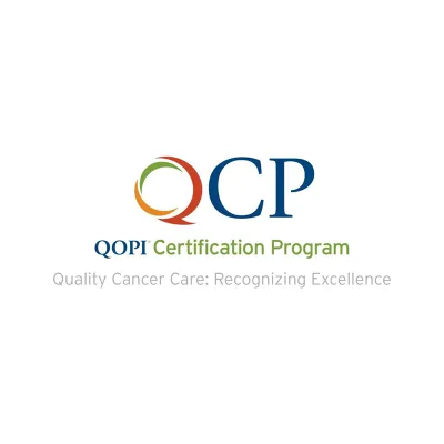 The logo for QOPI