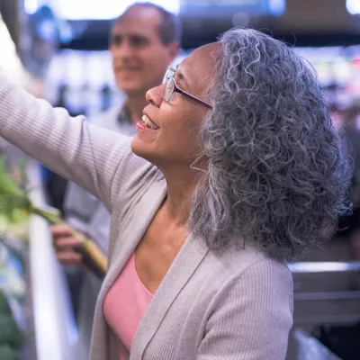 Woman Shopping for Produce.
