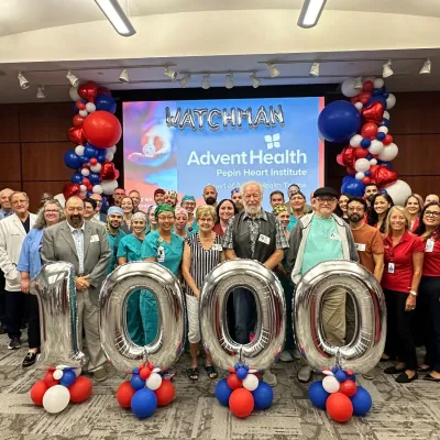 AdventHealth Tampa Pepin Heart Institute Group Photo WATCHMAN
