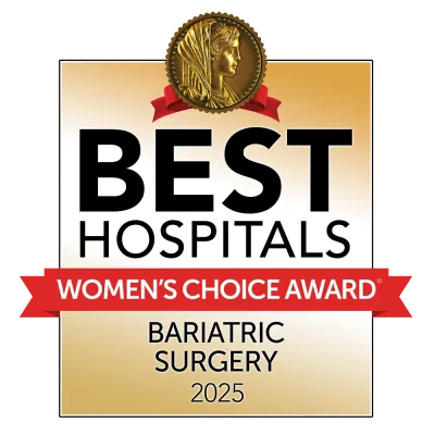  AdventHealth Carrollwood has been named as one of America’s Best Hospitals for Bariatric Surgery by the Women’s Choice Award®, one of America’s most trusted referral sources for the best in health care.