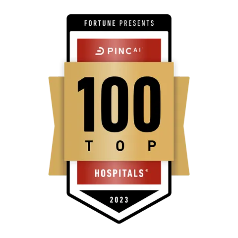 100 Top Hospitals PINC 2023 logo