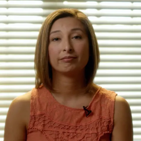 Portrait of Estela Bass, Charlotte's mother.