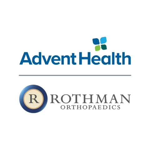 AdventHealth and Rothman Orthopaedics logos