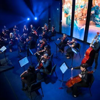 In the AdventHealth Orchestra, physicians, clinicians and team members come together to help others feel whole through the healing power of music