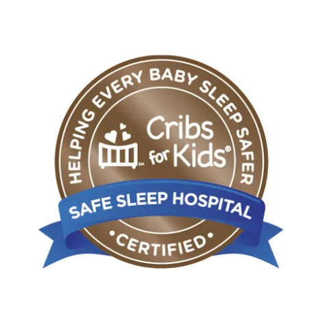 bronze safe sleep certification badge