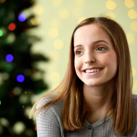 smiling teenager, AdventHealth for Children Day of Giving