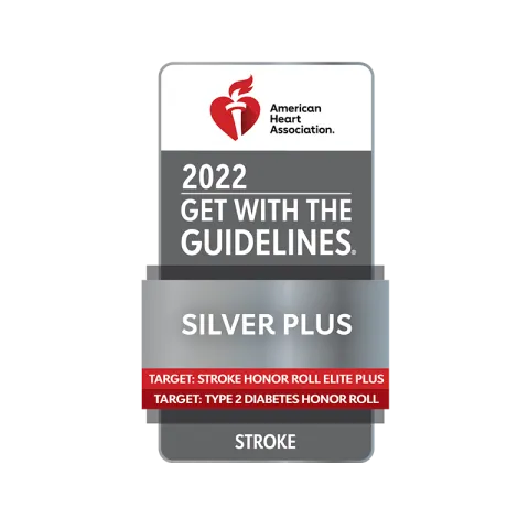 get with the guidelines silver plus award seal