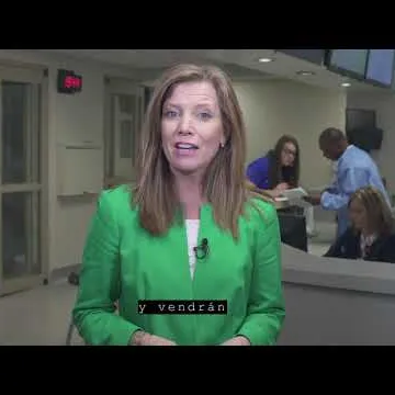 woman speaking in a hospital