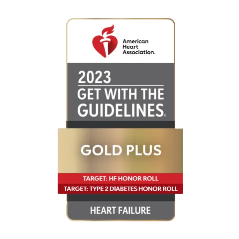2023 Get With The Guidelines® - Heart Failure GOLD PLUS Awward