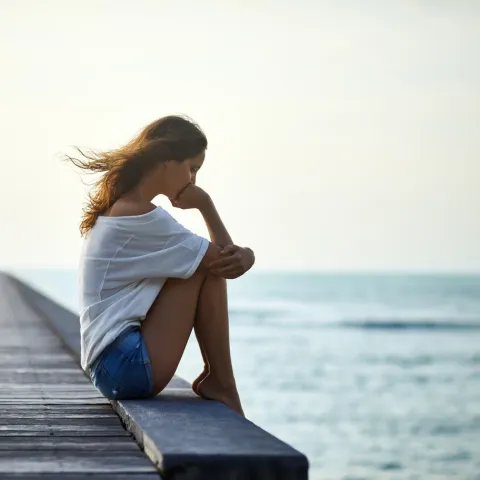woman experiencing loneliness