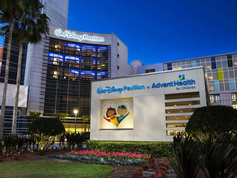 Walt Disney Pavilion at AdventHealth for Children 