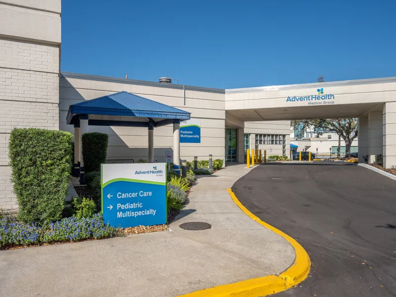 Tampa Pediatric Specialty Clinic building exterior.