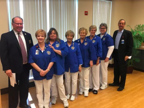 AdventHealth Palm Coast Installs Volunteer Auxiliary Board Members