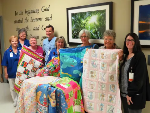 Local Group Donates Quilts