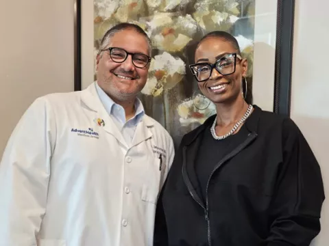 Dr. Garcia-Henriquez and Erin Susino