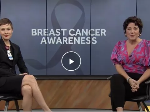 Dr. Orman discuss the AdventHealth HEAL program with WESH 2 News Anchor and breast cancer survivor Nancy Alvarez