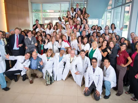 AdventHealth Transplant Institute staff in 2012