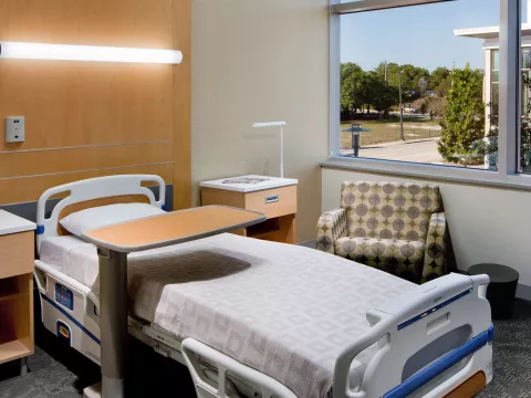 Clinical Research Unit Room for Research Participants