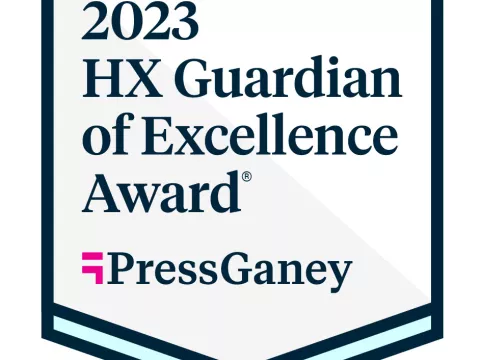 AdventHealth Sebring 2023 Guardian of Excellence Award Logo
