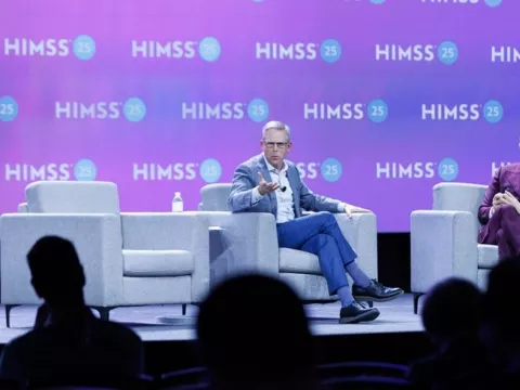David Banks speaks at HIMSS Global Health Conference & Exhibition
