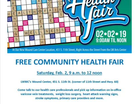 2019 Health Fair Flyer