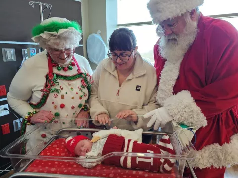 Santa and Mrs. Claus
