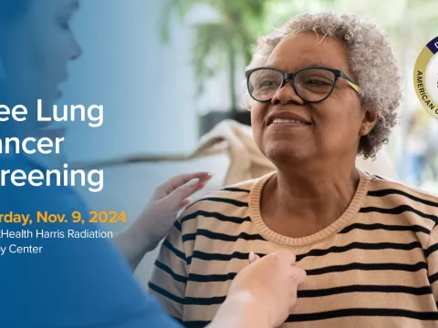  Free lung cancer screening event